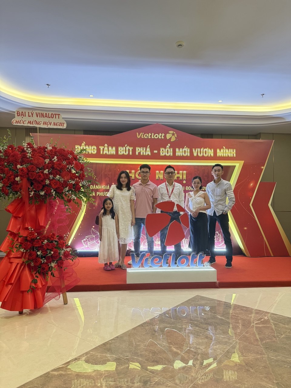Đại lý VinaLott tại hội nghị Vietlott